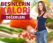 Besinlerin Kalori Değerleri Nelerdir?